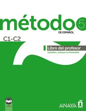 Saisonangebot METODO 5 DE ESPAÑOL (C1-C2). LIBRO DEL PROFESOR (ED. 2021)