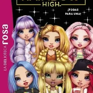 Exklusiv BIBLIOTECA ROSA. RAINBOW HIGH, 5. ¡TODAS PARA UNA!
