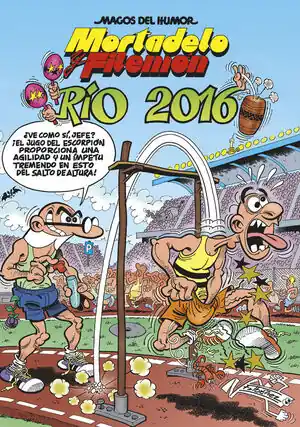 Handgefertigt MORTADELO Y FILEMÓN. RÍO 2016 (MAGOS DEL HUMOR 174)