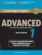 CAMBRIDGE ENGLISH ADVANCED 1 FOR REVISED EXAM FROM 2015 STUDENT'S BOOK WITH ANSW Knallerangebot