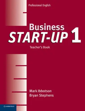 BUSINESS START-UP 1 TEACHER'S BOOK Billig