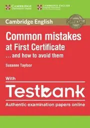 COMMON MISTAKES AT FIRST CERTIFICATE. AND HOW TO AVOID WITH PAPERBACK WITH TESTB Nur Für Kurze Zeit