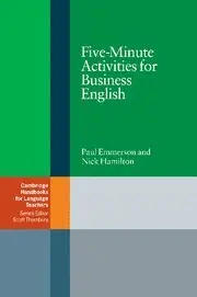 FIVE-MINUTE ACTIVITIES FOR BUSINESS ENGLISH Kostenfreie Lieferung