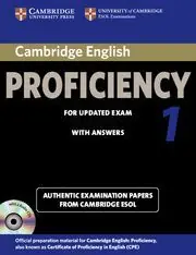 CAMBRIDGE ENGLISH PROFICIENCY 1 FOR UPDATED EXAM SELF-STUDY PACK (STUDENT'S BOOK Weltweiter Versand