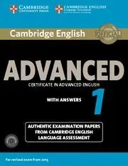 Rabatt CAMBRIDGE ENGLISH ADVANCED 1 FOR REVISED EXAM FROM 2015 STUDENT'S BOOK PACK (STU