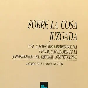 SOBRE LA COSA JUZGADA Kostenloser Rückversand