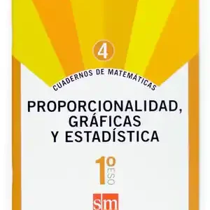 Begrenztes Angebot CUADERNO 4 DE MATEMÁTICAS. 1 ESO. PROPORCIONALIDAD, GRÁFICAS Y ESTADÍSTICA