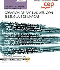 CUADERNO DEL ALUMNO. CREACIÓN DE PÁGINAS WEB CON EL LENGUAJE DE MARCAS (UF1302). Rabatt