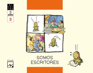 SOMOS ESCRITORES. CUADERNO 3. TILLO, EL GRILLO.  BICHITOS. 5 AÑOS Top-Angebot