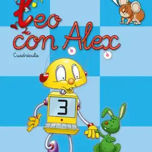 Rabatt LEO CON ALEX. ESCRITURA 3. CUADRÍCULA (EDUCACIÓN INFANTIL)