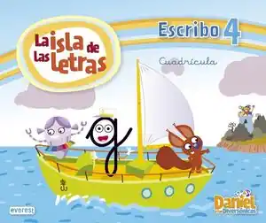 DANIEL Y LOS DIVERSÓNICOS. LA ISLA DE LAS LETRAS. ESCRIBO 4 CUADRÍCULA Sichere Zahlung
