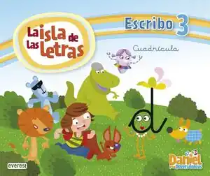 DANIEL Y LOS DIVERSÓNICOS. LA ISLA DE LAS LETRAS.  ESCRIBO 3 CUADRÍCULA Großhandel