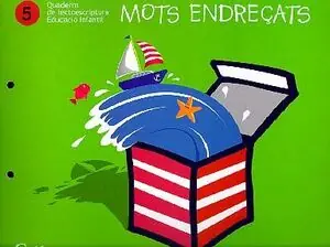 Abverkauf MOTS ENDREÇATS. QUADERNS DE LECTOESCRIPTURA 5. EDUCACIÓ INFANTIL