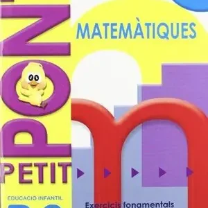 Ausverkauf PETIT PONT P3, MATEMÀTIQUES, EDUCACIÓ INFANTIL. PONT PETIT