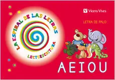 ESPIRAL LETRAS. LECTOESCRITURA 1 LETRA PALO. CUENTO DE LAS VOCALES Abverkauf