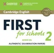 Rabatt CAMBRIDGE ENGLISH FIRST FOR SCHOOLS 2 AUDIO CDS (2)