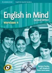Top-Seller ENGLISH IN MIND FOR SPANISH SPEAKERS LEVEL 4 WORKBOOK WITH AUDIO CD