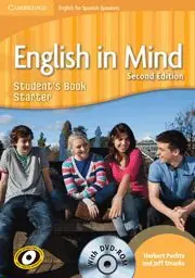 ENGLISH IN MIND FOR SPANISH SPEAKERS STARTER LEVEL STUDENT'S BOOK WITH DVD-ROM Begrenztes Angebot
