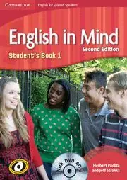 Angebot ENGLISH IN MIND FOR SPANISH SPEAKERS LEVEL 1 STUDENT'S BOOK WITH DVD-ROM