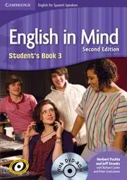 ENGLISH IN MIND FOR SPANISH SPEAKERS LEVEL 3 STUDENT'S BOOK WITH DVD-ROM Kracherpreis