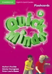 QUICK MINDS LEVEL 4 FLASHCARDS SPANISH EDITION (PACK OF 148) Highlight