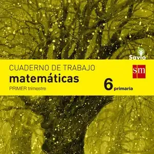 CUADERNO DE MATEMÁTICAS. 6 PRIMARIA, 1 TRIMESTRE. SAVIA Letzte Chance