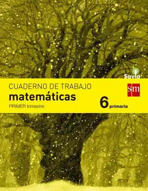CUADERNO DE MATEMÁTICAS. 6 PRIMARIA, 1 TRIMESTRE. SAVIA Letzte Chance