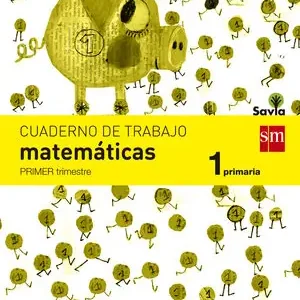 CUADERNO DE MATEMÁTICAS. 1 PRIMARIA, 1 TRIMESTRE. SAVIA Weltweiter Versand