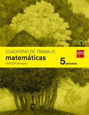 CUADERNO DE MATEMÁTICAS. 5 PRIMARIA, 3 TRIMESTRE. SAVIA Hochwertig