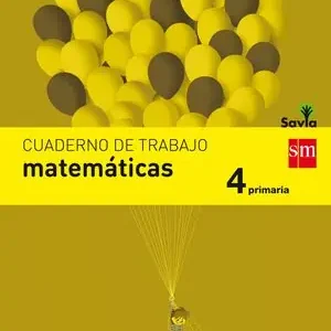 CUADERNO DE MATEMÁTICAS. 4 PRIMARIA. SAVIA Weltweiter Versand