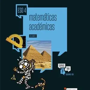 Abverkauf MATEMÁTICAS ACADÉMICAS 4.º ESO ( TRES VOLÚMENES)