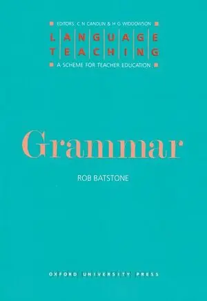 Finale Aktion LANGUAGE TEACHING. A SCHEME FOR TEACHER'S EDUCATION. GRAMMAR