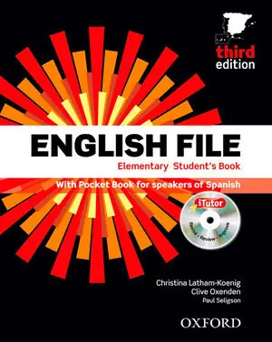 ENGLISH FILE 3RD EDITION ELEMENTARY. STUDENT'S BOOK, ITUTOR AND POCKET BOOK PACK Günstig