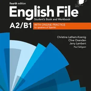 ENGLISH FILE 4TH EDITION A2/B1. STUDENT'S BOOK AND WORKBOOK WITHOUT KEY PACK Abverkauf