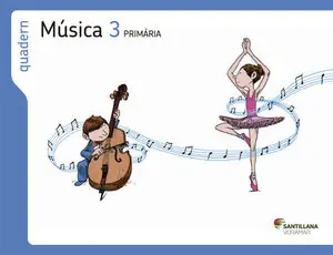 Weltweiter Versand QUADERN MUSICA 3 PRIMARIA