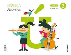 Direkt Vom Hersteller CUADERNO MUSICA ACORDES 2 PRIMARIA