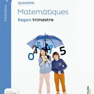 QUADERN MATEMATIQUES 4 PRIMARIA 2 TRIM SABER FER Nur Für Kurze Zeit