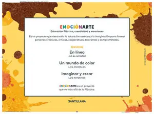 EMOCIONARTE EDUCACION PLASTICA, CREATIVIDAD Y EMOCIONES 3 PRIMARIA Saisonangebot