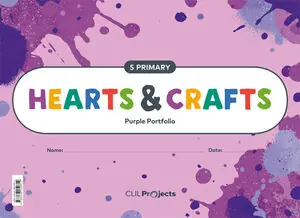 HEARTS & CRAFTS PURPLE NOTEBOOK I 5 PRIMARIA Rabatt
