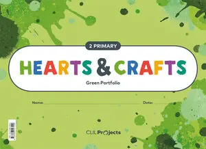 HEARTS & CRAFTS GREEN NOTEBOOK 2 PRIMARIA Kostenloser Rückversand