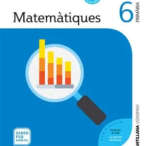 Echt MATEMATIQUES 6 PRIMARIA SABER FER AMB TU