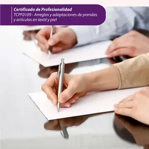 Zertifiziert ARREGLOS Y ADAPTACIONES DE PRENDAS Y ARTÍCULOS EN TEXTIL Y PIEL. TCPF0109 - GUÍA