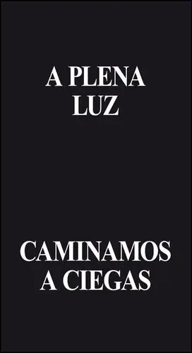 A PLENA LUZ CAMINAMOS A CIEGAS Günstig
