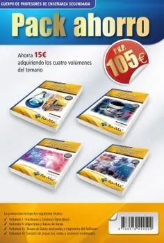 Gratis Versand PACK AHORRO - PROFESORES DE ENSEÑANZA SECUNDARIA. INFORMÁTICA.