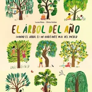 EL ÁRBOL DEL AÑO. CUANDO EL ÁRBOL ES UN HABITANTE MÁS DEL PUEBLO Handgefertigt